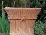 Terracotta pot Poggi Ugo, Vasu a Bambu con Fiocco